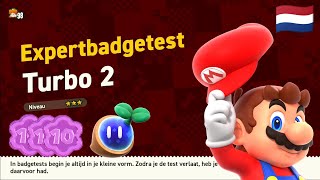 W610 Expertbadge Turbo 2  Mario Wonder 100 NEDERLANDS [upl. by Berkley]