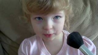 3 Year Old Makeup Tutorial [upl. by Friedrick]