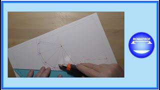COSTRUZIONE MODELLINO IN CARTONCINO PIRAMIDE A BASE PENTAGONALE  1187 [upl. by Alliscirp]