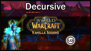 UD  Decursive addon vanilla wow [upl. by Godfry865]