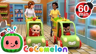 Shopping Cart Song  Colorful CoComelon Nursery Rhymes  Sing Along Songs for Kids [upl. by Atinrev127]