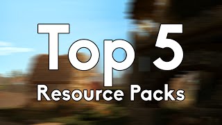 Top 5 Minecraft Resource Packs 18 HD [upl. by Ettecul144]