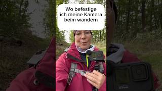 Kamera am Rucksack befestigen Ideal beim wandern wandern gopro [upl. by Suoiluj]