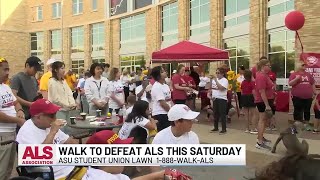 Midday Interview Walk to Defeat ALS [upl. by Lebana]