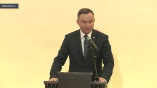 Prezydent RP na konferencji poświęconej przemysłowi obronnemu [upl. by Ellerihs]