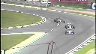 1989  Hungaroring  Nigel Mansell overtakes Ayrton Senna for the lead [upl. by Ahsenyl351]