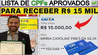 ✔️ URGENTE R15 MIL LIBERADO INDENIZAÇÃO AUXILIO BRASIL EM NOVEMBRO CONFIRA QUEM VAI RECEBER [upl. by Naicul70]