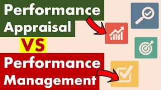 Differences between Performance Appraisal and Performance Management [upl. by Lemhaj104]