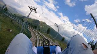 Alpine Coaster  Nocky Flitzer Turracher Höhe  Austria [upl. by Packston]