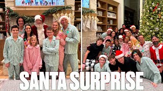 FULL BINGHAM FAMILY CHRISTMAS SECRET SANTA REVEAL AND GIFT EXCHANGE WITH SURPRISE VIST FROM SANTA [upl. by Fenn]