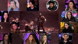 God of War Ragnarok Reaction Mashup  KRATOS amp ATREUS vs ODIN  Part20 [upl. by Mechling]