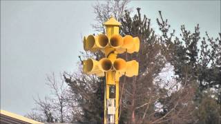 Federal 3T22 Tornado Siren Test Clyde OH 2715 [upl. by Ymma]