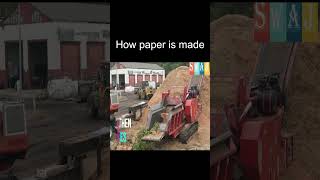 How Paper Is Made  paper factory factory swaj papercraft paper paperart papercrafts [upl. by Roderica]