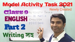 Model Activity Task Class 9 English Part 2  2021  Class 9 Model Activity Task English Part 2 [upl. by Mindy]