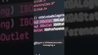 What are the main components of the ModelViewController MVC design pattern in iOS development [upl. by Nniroc]