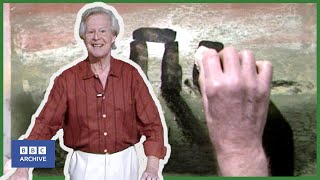 1987 TONY HART creates a pastel STONEHENGE  Hartbeat  Childrens Television  BBC Archive [upl. by Rogozen]