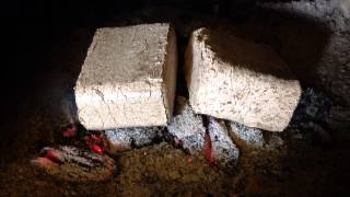 Testing Brickenmore Eco Fuel Bricks [upl. by Ardnoyek]