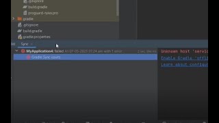 How To Fix Gradle Project Sync Failed Android Studio ✔️ [upl. by Aieka]