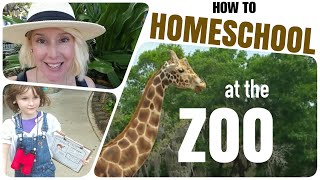 🐆 How To Turn A Zoo Trip Into A HOMESCHOOL DAY  Free Printable Download in the Description 🐆 [upl. by Isnan]