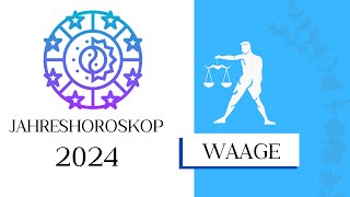 ♎ Jahreshoroskop  Waage  2024 [upl. by Kant460]