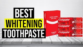 Best Whitening Toothpaste 2022  Top 5 Whitening Toothpastes [upl. by Alver]