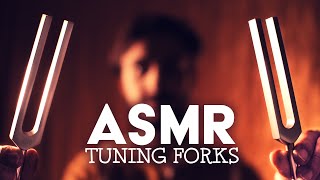 ASMR 🎧TUNING FORKS to Relax amp Sleep No Talking [upl. by Aicilet]