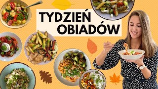 TYDZIEŃ OBIADÓW 🍝 🥦 7 dni pysznych i zdrowych przepisów na obiady [upl. by Mailand]