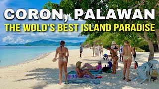 CORON PALAWAN Philippines World’s Best Island Paradise  ISLAND HOPPING Malcapuya Island amp More [upl. by Gem343]