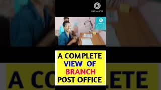 View Of Branch Post Office gds indiapostinfo [upl. by Akcire]