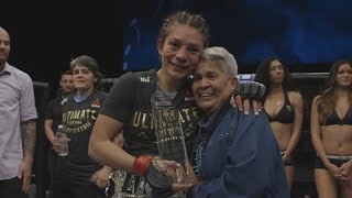 The Ultimate Fighter 26 Finale Nicco Montano Backstage Interview [upl. by Okiman]