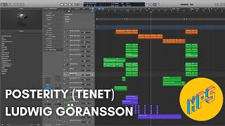 Tutorial Posterity  Tenet Film Score Remake with Stock Logic Pro Plugins [upl. by Milzie]