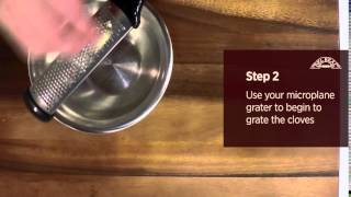 How to Grate Garlic [upl. by Aivax]