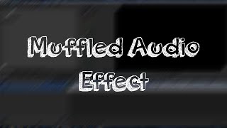 Sony Vegas  Muffled audio effect [upl. by Hildegarde]