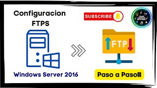 FTPS  Configuracion  Windows Server 2016  2022 [upl. by Anaik]