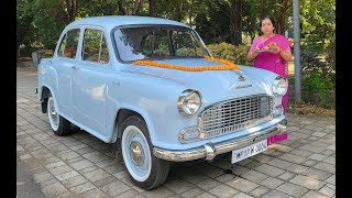 Hindustan Ambassador Restoration by Shreesh Tripathi at Autostad India Bhopal  PART 7 [upl. by Cita583]