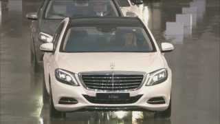 2014 Mercedes SClass world debut  long version [upl. by Allana553]