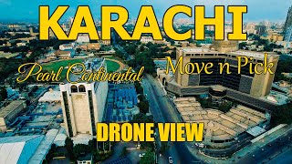 Karachi MT Khan Road to Shahrah e Quaideen Drone View [upl. by Adnaval844]