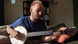 Five Miles To Town  Two Finger Style Banjo [upl. by Vig23]