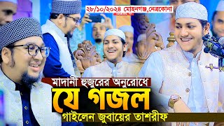 মাদানী হুজুরের অনুরোধে যে গজল গাইলেন।জুবায়ের আহমদ তাশরীফ।Qari Jubayer Ahmad Tasrif New Gojol 2024 [upl. by Ohnuj992]