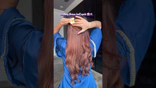 Real 🌼 flowers or Fake flowerhairstyle diyhairstyles braidedhair realflower hairaccessories [upl. by Say]