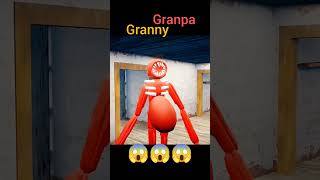 When granpa is sleeping 😱 then zombie attach grannys house 😱😱🗿🗿 granny horrogaming viralvideo [upl. by Yrot]