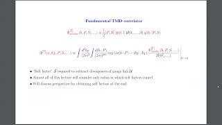 TMD Physics From Lattice QCD [upl. by Sall]