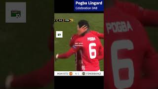 Pogba Lingard Celebration Dab Manchester United vs Fenerbahce 2016 football soccer bola mufc [upl. by Hubie760]