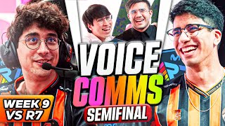 ESTRAL VS R7  VOICECOMMS  SEMIFINAL LLA [upl. by Jandy121]