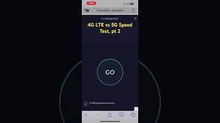 4G LTE vs 5G Speed Test pt2 [upl. by Durning]