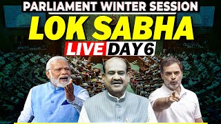 LIVE Parliament winter session  Lok Sabha  Manipur  Waqf Bill  Adani  PM Modi  Rahul Gandhi [upl. by Enaz]