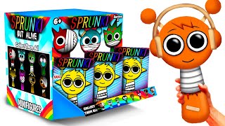 The LARGEST Sprunki ALIVE MYSTERY BOX NEW Revived ORANGE SPRUNKI Tyler SNOWI Minifigures [upl. by Biagio449]