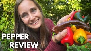 The BEST Pepper Varieties  A Review of my 2024 Peppers [upl. by Strong897]