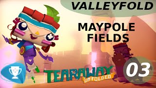 Tearaway Unfolded  Maypole Fields  Walkthrough Part 03 [upl. by Abekam]