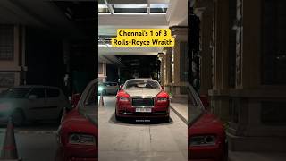 RollsRoyce Wraith in Chennai rollsroyce chennai rollsroycewraith luxury luxurycars shorts [upl. by Garold226]